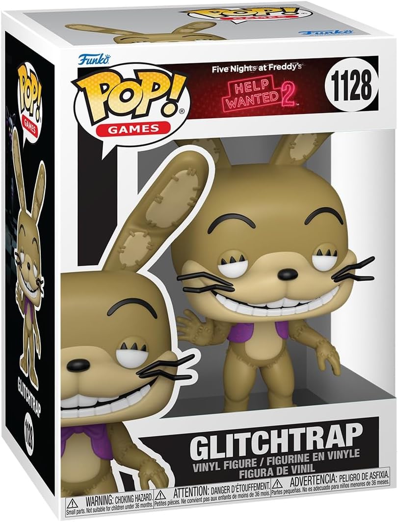 Pop Games: Five Nights At Freddy's Help Wanted 2 Glitch Trap Figure