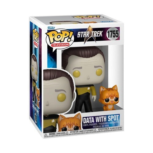 Pop & Buddy: Star Trek Data With Spot Figure