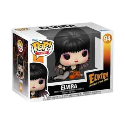 Pop Icons Elvira With Pumpkins