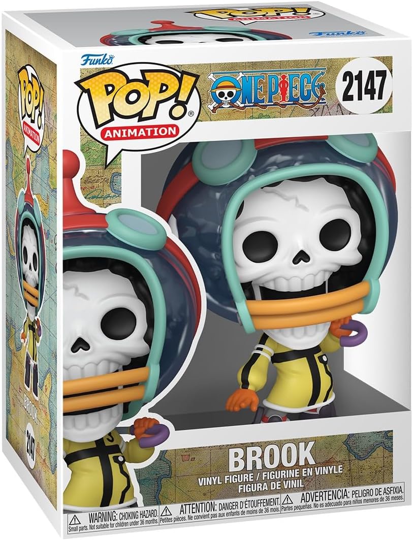 Pop Animation: One Piece S11 Brook Egg Figure