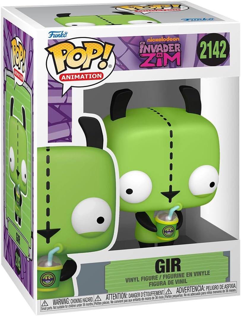 Pop Animation: Invader Zim S3 Gir Figure