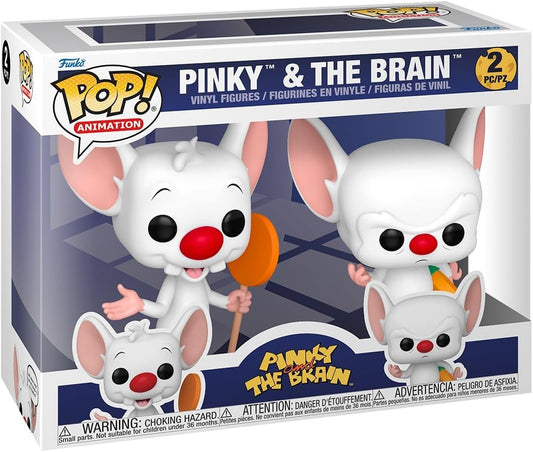 Pop Animation: Pinky & The Brain 2 Pk Figure