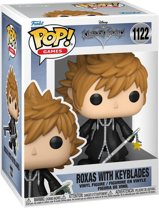 Pop Games: Kingdom Hearts Roxas W Keyblades Figure