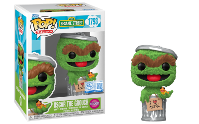 Pop Television: Sesame Street Oscar The Grouch Flocked