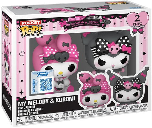 Pocket Pop Kuromi My Melody 2pk Se Figure