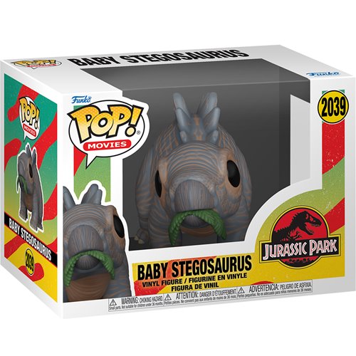 Pop Movies: Jurassic Park Baby Stegosaurus Vinyl Figure