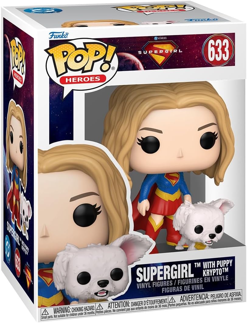 Pop Heroes: Movie Supergirl With Krypto