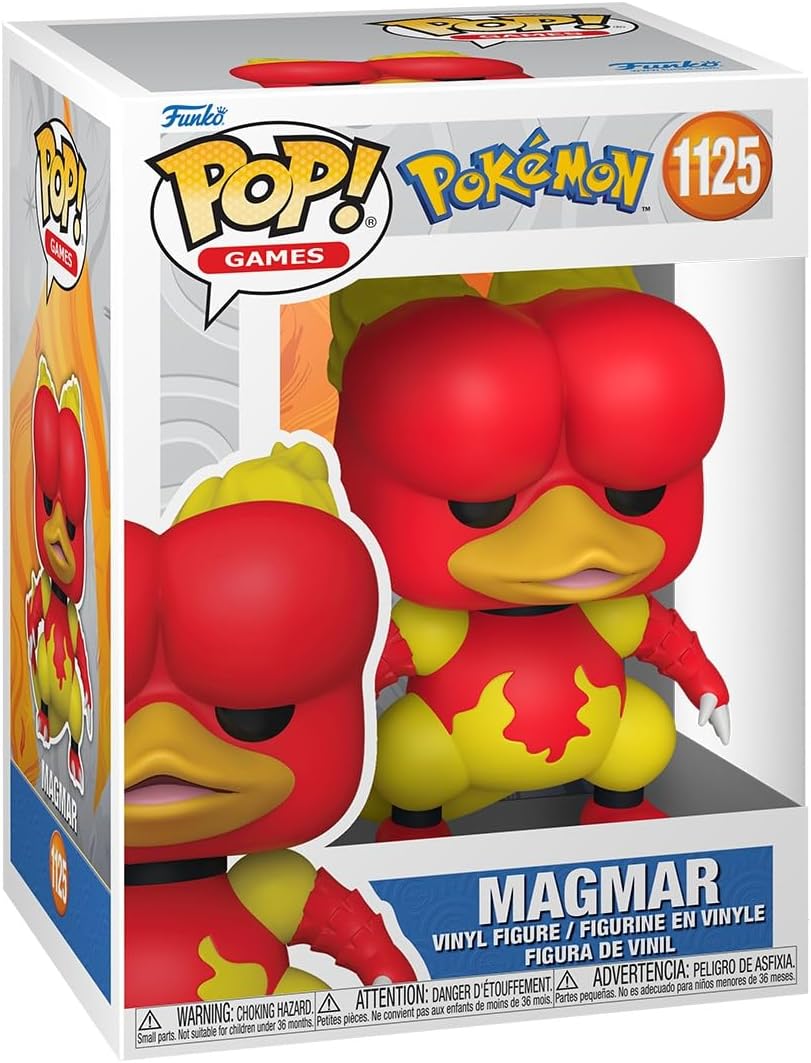 Pop Games: Pokemon Magmar Figure
