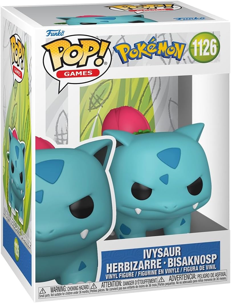 Pop Games: Pokemon Ivysaur Figure