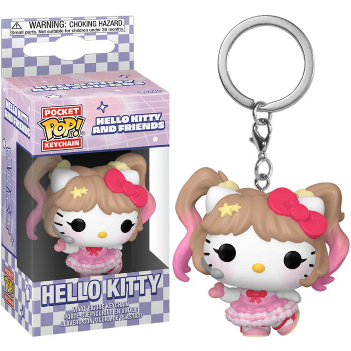 Pop Keychain: Hello Kitty Sanrio K-Pop Figure