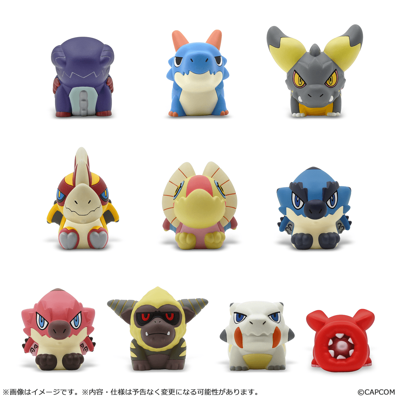 Capcom Figure Builder Finger Puppet Monster Hunter Vol. 2 Blind Bag