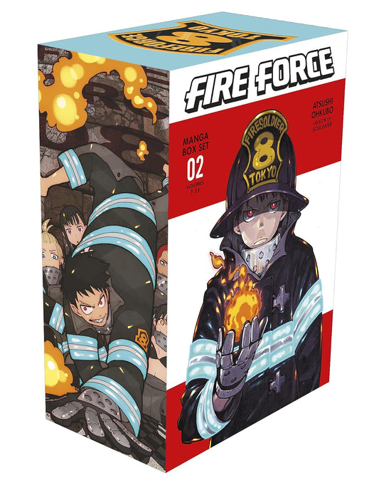 Fire Force Manga Box Set 2 (Volume.7-11)