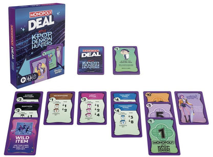 Monopoly Deal: K-Pop Demon Hunters
