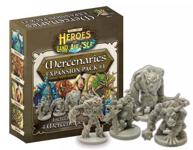 Heroes of Land, Air & Sea: Mercenaries Expansion Pack #1