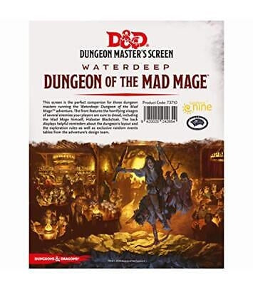 Dungeons & Dragons: Dungeon Of The Mad Mage Dungeon Masters Screen