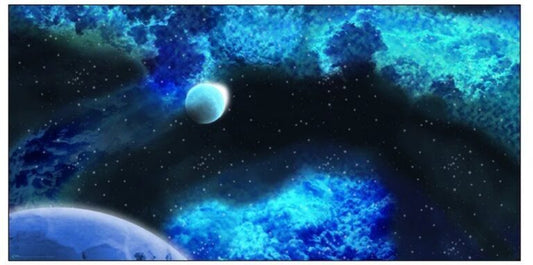 Gale Force Nine: 6 x 3 Foot Table Mat - Frozen Star System