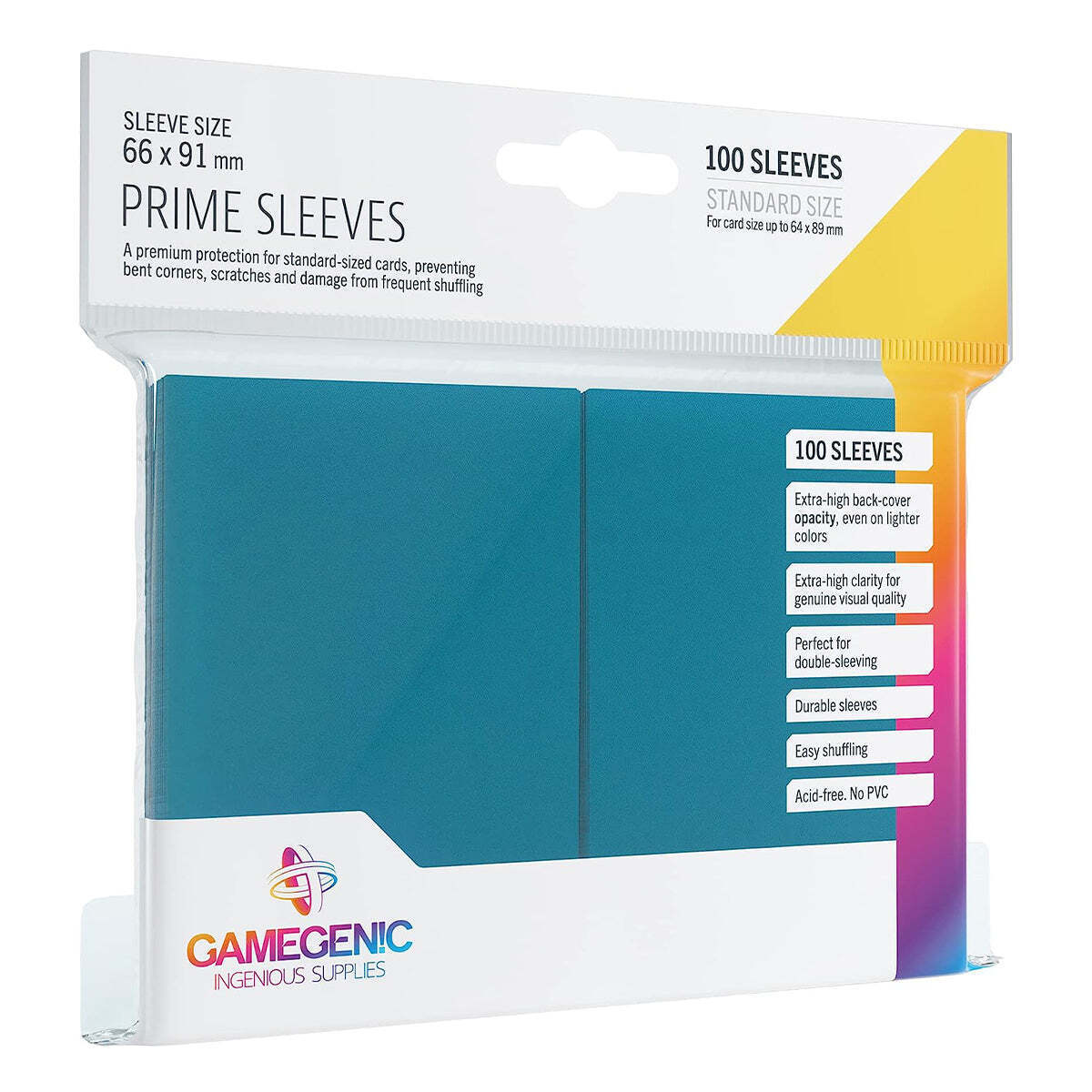 Gamegenic: Prime Sleeves 100 Pack - Blue