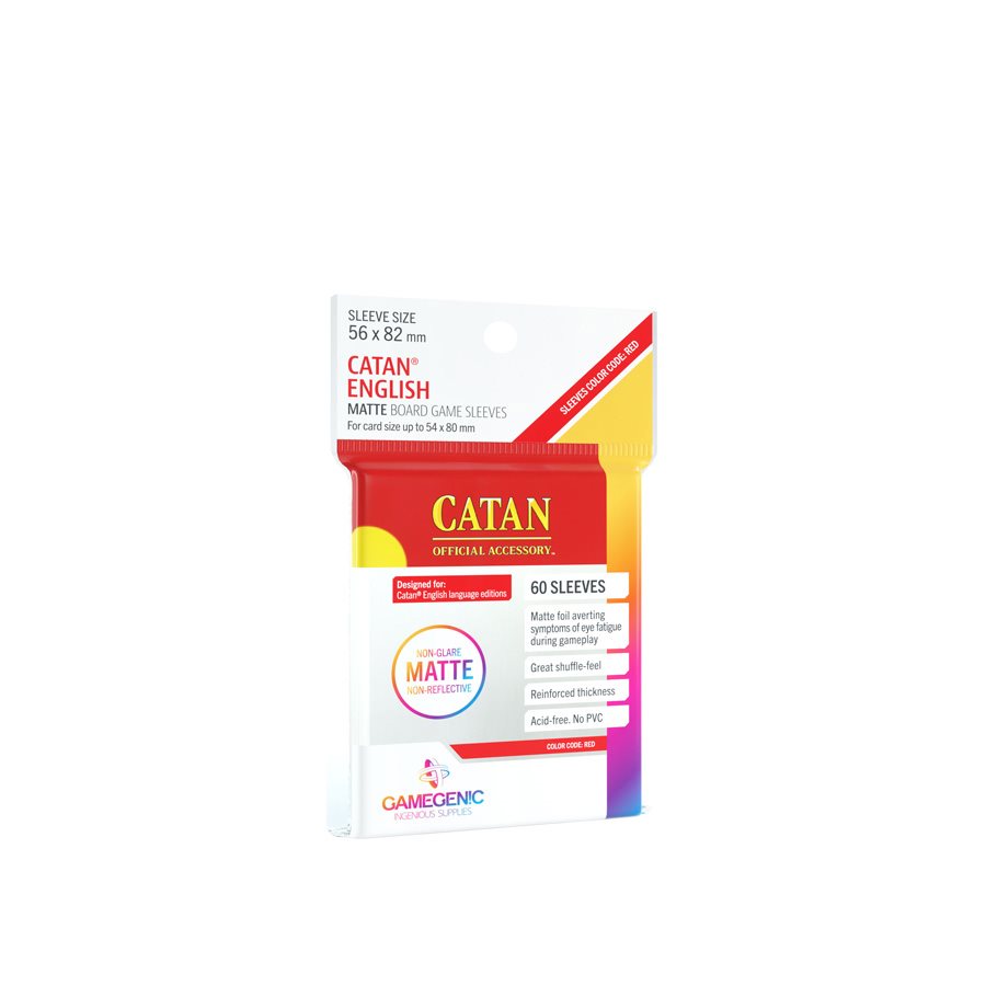 Catan: Board Game Matte Sleeves 60 Count