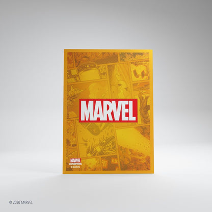 Marvel Champions: Marvel Logo Sleeves 50 Count - Orange