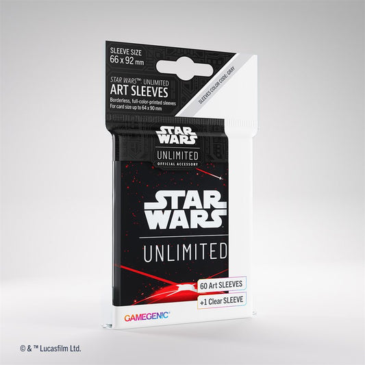 Star Wars Unlimited: Art Sleeves - Space Red