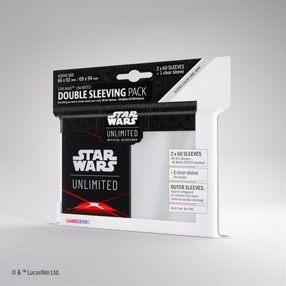 Star Wars Unlimited: Art Sleeves - Double Sleeving Pack: Space Red