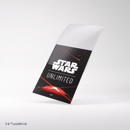 Star Wars Unlimited: Art Sleeves - Double Sleeving Pack: Space Red