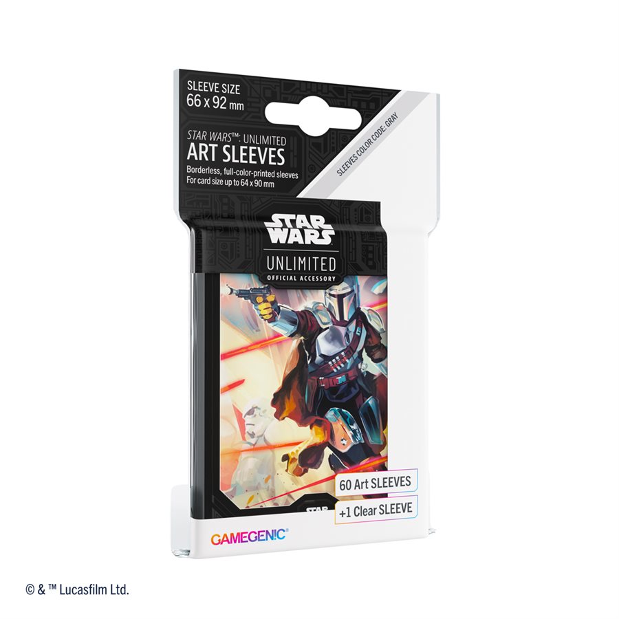 Star Wars Unlimited: Art Sleeves - Mandalorian