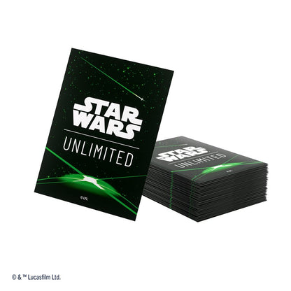 Star Wars Unlimited: Art Sleeves - Card Back Green