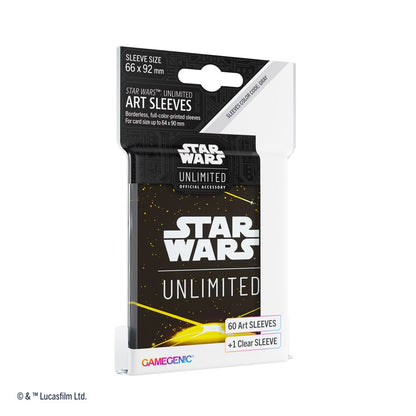 Star Wars Unlimited: Art Sleeves - Card Back Yellow