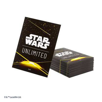 Star Wars Unlimited: Art Sleeves - Card Back Yellow