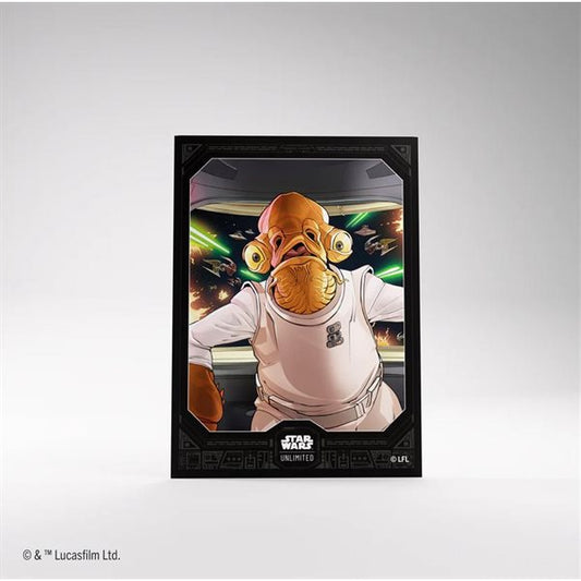 Star Wars Unlimited: Art Sleeves - Admiral Ackbar [PREORDER]