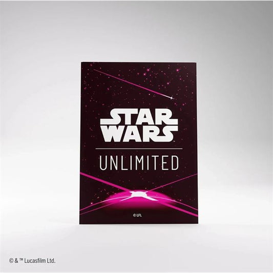 Star Wars Unlimited: Art Sleeves - Card Back Magenta [PREORDER]