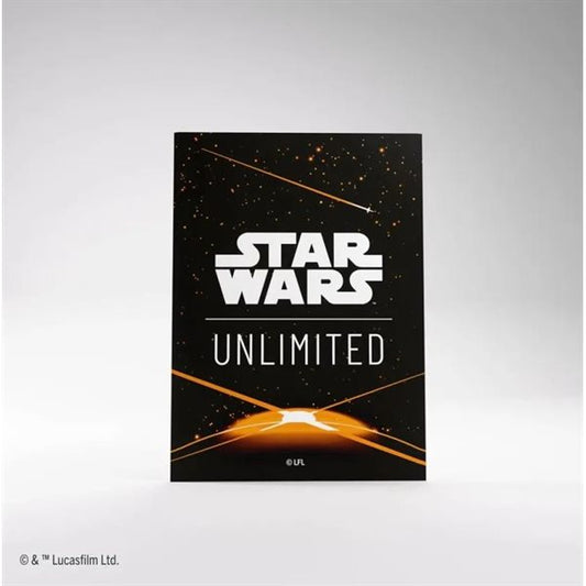 Star Wars Unlimited: Art Sleeves - Card Back Orange