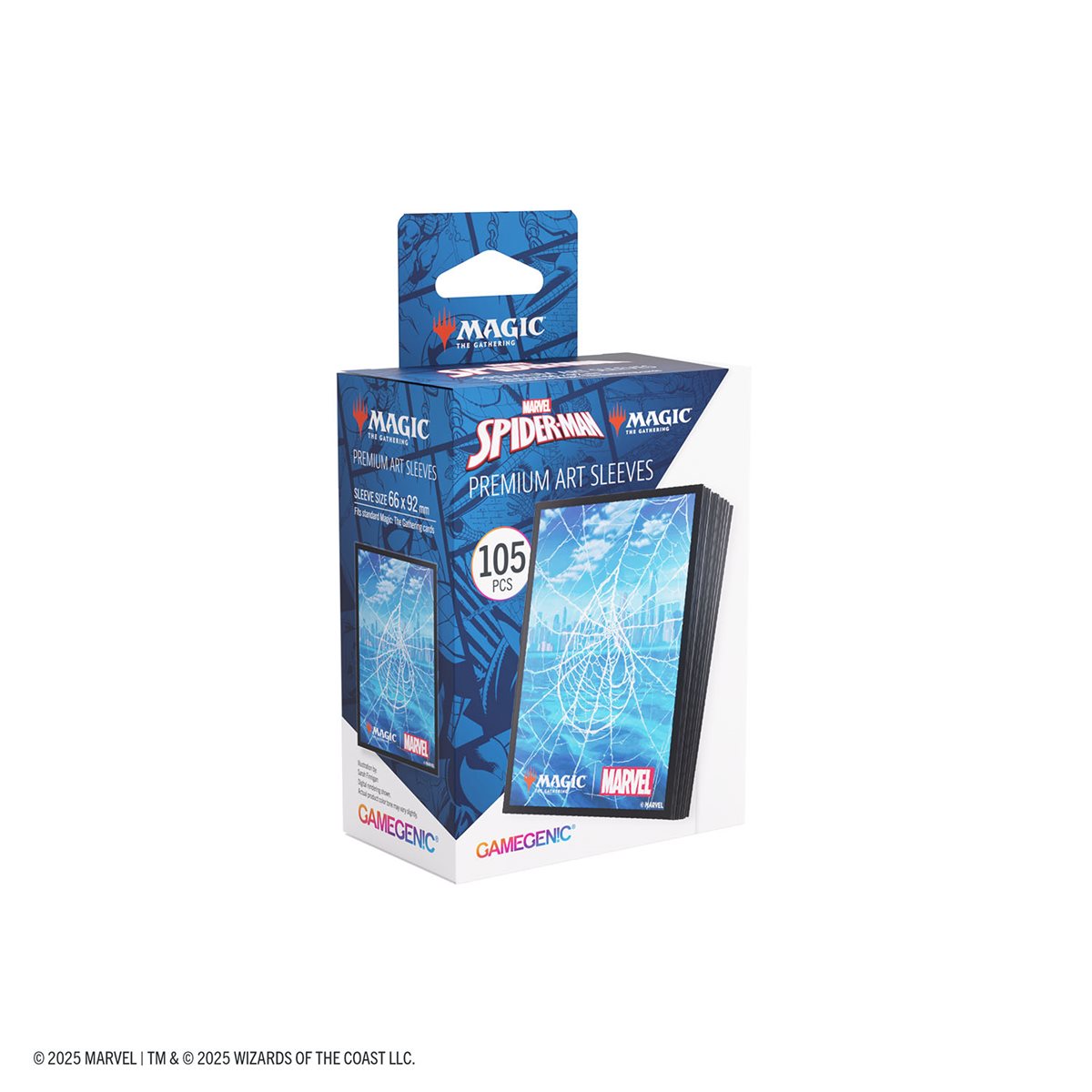 MTG Spider-Man: Art Sleeves 105 Count - Island