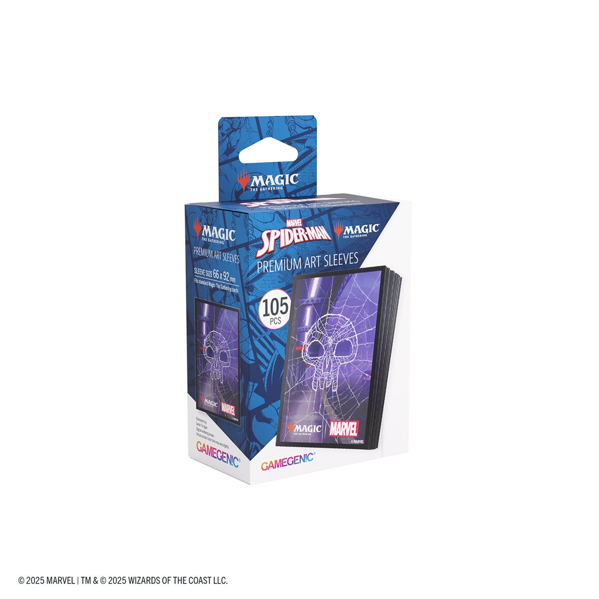 MTG Spider-Man: Art Sleeves 105 Count - Swamp