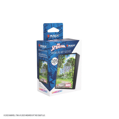 MTG Spider-Man: Art Sleeves 105 Count - Forest