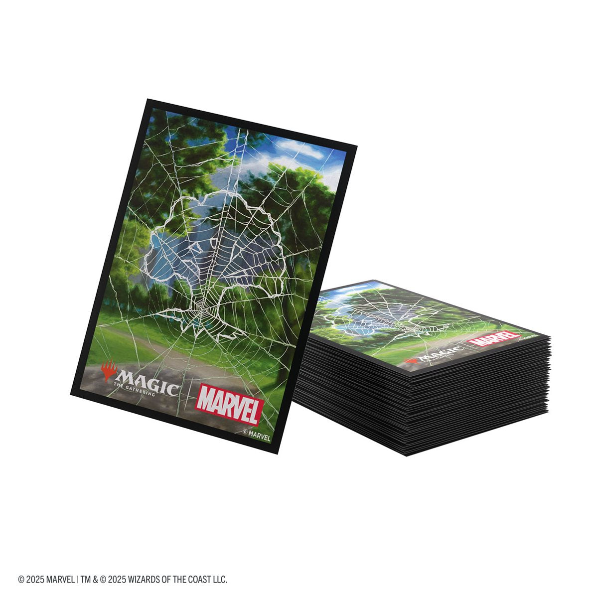 MTG Spider-Man: Art Sleeves 105 Count - Forest
