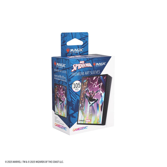 MTG Spider-Man: Art Sleeves 105 Count - Miles Morales