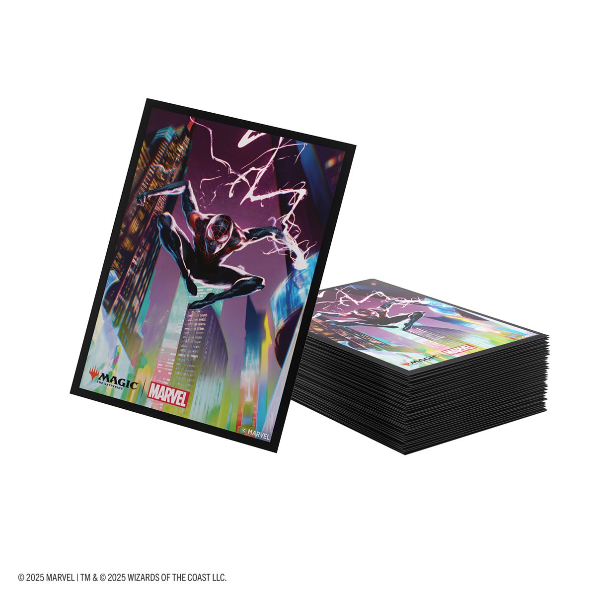 MTG Spider-Man: Art Sleeves 105 Count - Miles Morales