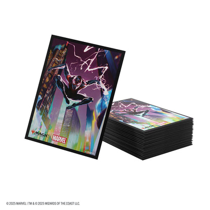 MTG Spider-Man: Art Sleeves 105 Count - Miles Morales