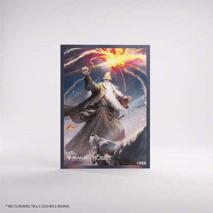 MTG The Hobbit: Premium Art Sleeves 105 Count - Gandalf, Shadow's Foe