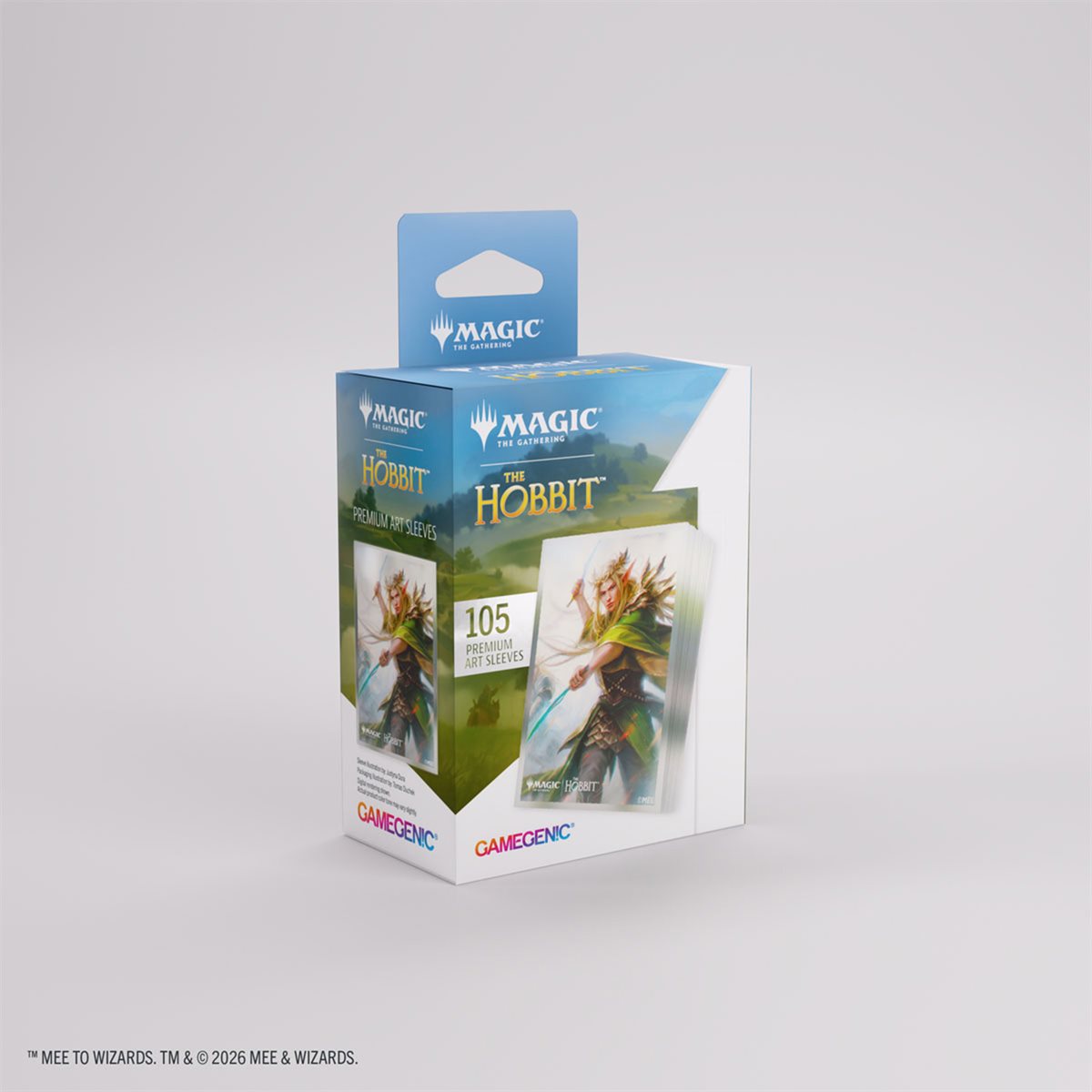 MTG The Hobbit: Premium Art Sleeves 105 Count - Thranduil, Sindarin Liege