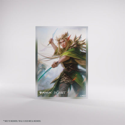 MTG The Hobbit: Premium Art Sleeves 105 Count - Thranduil, Sindarin Liege