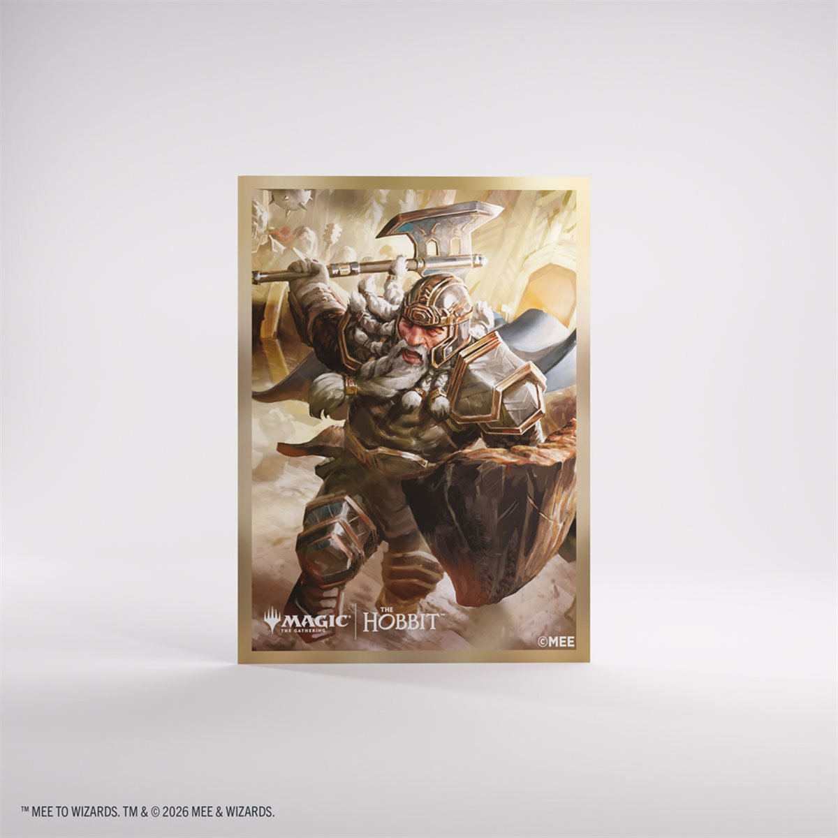 MTG The Hobbit: Premium Art Sleeves 105 Count - Thorin, Mountain-King