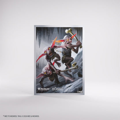 MTG The Hobbit: Premium Art Sleeves 105 Count - Goblin Army Token