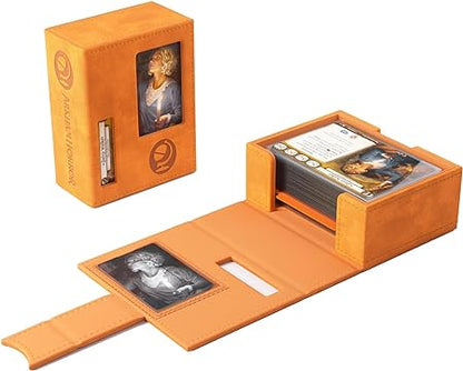 Arkham Horror Investigator Deck Box: Seeker Orange