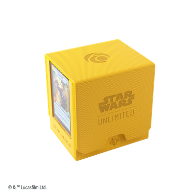 Star Wars Unlimited: Double Twin Suns Deck Pod - Yellow [PREORDER]
