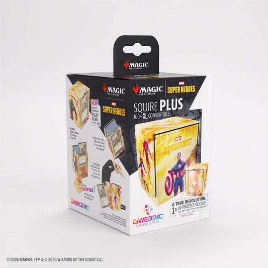 MTG Marvel Super Heroes: Squire PLUS XL 100+ Deck Box - Portal