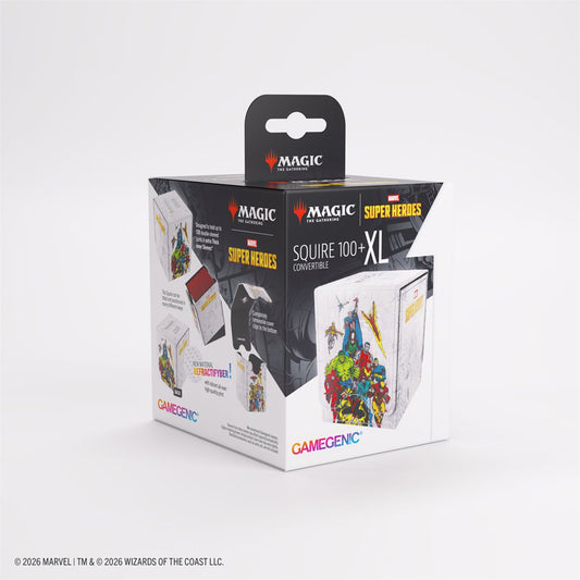 MTG Marvel Super Heroes: Squire XL 100+ Deck Box - Marvel Age