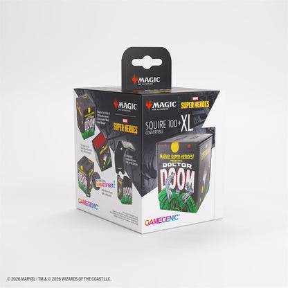 MTG Marvel Super Heroes: Squire XL 100+ Deck Box - Doctor Doom
